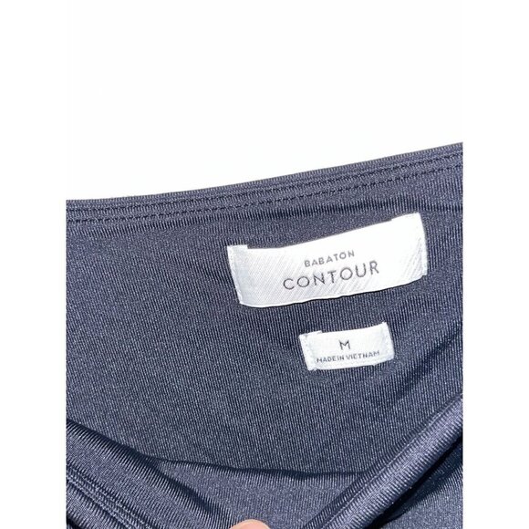 Babaton Contour Black Square Neck Long-Sleeve Bodysuit Women's Size M - Picture 4 of 9